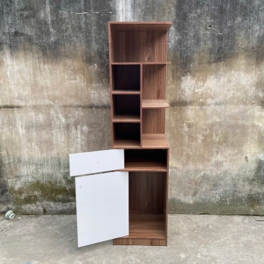 Tủ góc đa năng 156x40x40cm gỗ cao cấp - Tiết kiệm diện tích, giá chỉ 669.000đ