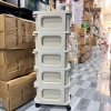 Tủ kệ Mickey 3-5 tầng có bánh xe, lưu trữ bỉm sữa, sách, xe đẩy – 85.200₫ 2