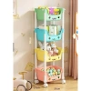 Tủ kệ Mickey 3-5 tầng có bánh xe, lưu trữ bỉm sữa, sách, xe đẩy – 85.200₫ 9