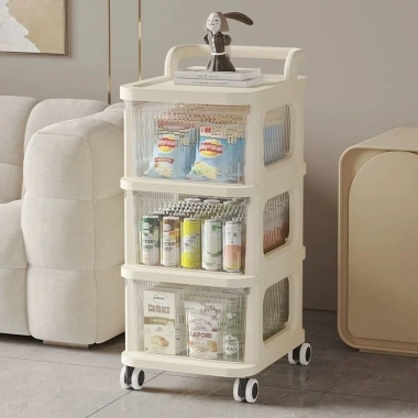 Tủ Kệ Mỹ Phẩm Nhiều Tầng Bánh Xe Di Động Tiện Lợi - Giá 191.000₫ Cho Phòng Ngủ 8
