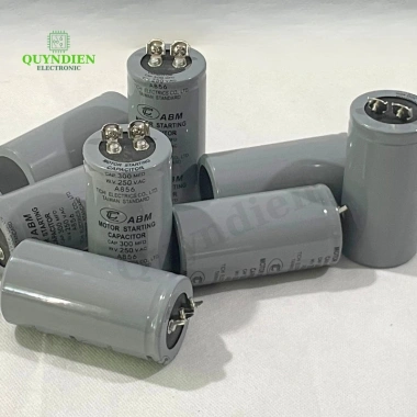 Tụ Khởi Động Motor Điện 300uF 250V - Đề Pa 300MFD, Giá Ưu Đãi 74.980đ Linh Kiện Quỳnh Diễn 5