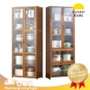 Tủ Kính Tiết Kiệm Không Gian - Kết Hợp Bếp & Phòng Ăn, Trang Trí Căn Hộ