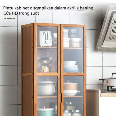 Tủ Kính Tiết Kiệm Không Gian - Kết Hợp Bếp & Phòng Ăn, Trang Trí Căn Hộ 8