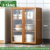 Tủ Kính Tiết Kiệm Không Gian - Kết Hợp Bếp & Phòng Ăn, Trang Trí Căn Hộ 10
