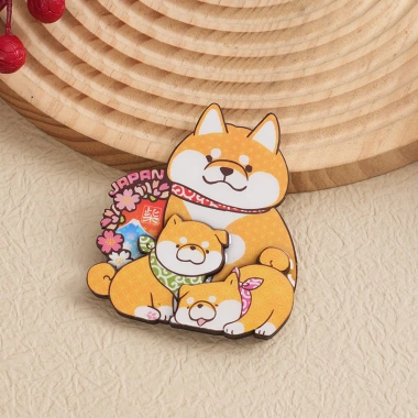Tủ lạnh gỗ epoxy 3D anime, quà lưu niệm Nhật Bản, giá 163.900₫ 6
