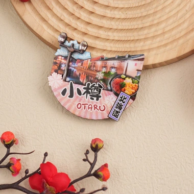 Tủ lạnh gỗ epoxy 3D anime, quà lưu niệm Nhật Bản, giá 163.900₫ 21