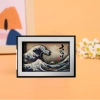 Tủ lạnh gỗ epoxy 3D anime, quà lưu niệm Nhật Bản, giá 163.900₫ 39