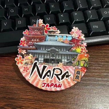 Tủ lạnh gỗ epoxy 3D anime, quà lưu niệm Nhật Bản, giá 163.900₫ 47