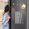 Tủ Lạnh Lịch Hàng Tuần DFGF – Kế Hoạch Acrylic, Bút Tháo Rời, Bảng Ghi Nhớ Bếp