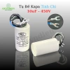 Tụ Máy Bơm Nước 10uF 450V Korea - Tú Động Cơ Xoay Chiều, Quỳnh Diễn, 30.846 VND