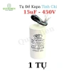Tụ Máy Bơm Nước 15uF 450V Korea - Tu Động Cơ Xoay Chiều, Giá 41.516₫ - Quỳnh Diễn 9