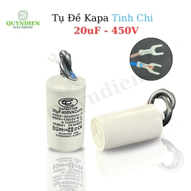 Tụ Máy Bơm Nước 20uF 450V Hàn Quốc - Tu Điện Động Cơ Xoay Chiều Giá Giảm 53.800 VND