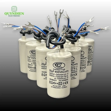 Tụ Máy Bơm Nước 20uF 450V Hàn Quốc - Tu Điện Động Cơ Xoay Chiều Giá Giảm 53.800 VND 3