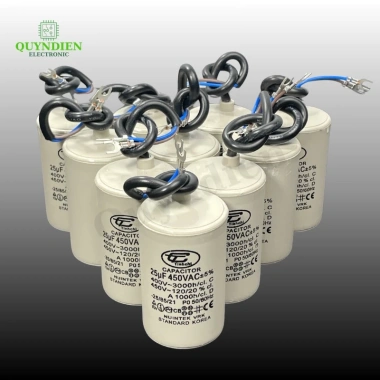 Tụ Máy Bơm Nước 25uF 450V Korea - Động cơ xoay chiều, chịu nhiệt, chỉ 61.200₫ 3