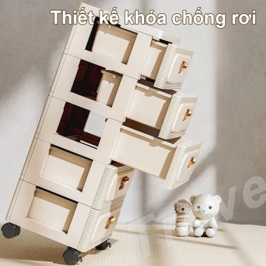 Tủ Ngăn Kéo Đa Năng Phòng Khách - Kệ Đồ Có Bánh Xe Nhựa Tiện Lợi Giá 219.000 VND 6 Tủ Ngăn Kéo Đa Năng Phòng Khách - Kệ Đồ Có Bánh Xe Nhựa Tiện Lợi Giá 219.000 VND 6