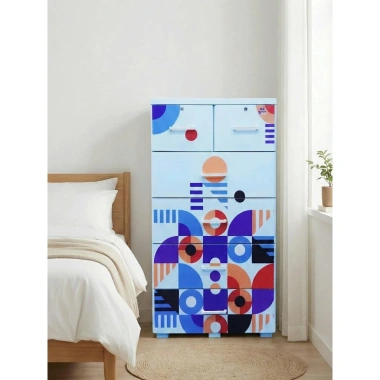 Tủ nhựa AE 5 tầng QUI PHÚC - Tủ quần áo lớn chắc chắn, dễ lắp ráp, phù hợp mọi không gian, giá ưu đãi 1.623.600₫ 9