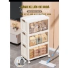 Tủ nhựa đa năng gấp gọn 2 cánh, xe xoay 360°, tiện lợi cho nhà bếp – chỉ 220.000₫ 3