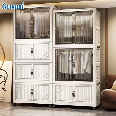 Tủ nhựa đựng quần áo trẻ em Gooomi - Không cần lắp đặt, PP cao cấp, giảm giá 22%