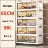 Tủ Nhựa Gấp Gọn 80cm 2 Cánh FullScreen Bánh Xe 360 Di Chuyển - Siêu Lớn 259.800đ 10