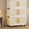Tủ Nhựa Gấp Gọn Padabanic 38cm Đựng Quần Áo Giày Dép Lắp Ghép Tháo Rời 235k 3
