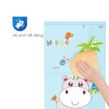 Tủ nhựa Royal QUI PHÚC - Tủ treo quần áo rộng rãi, bền chắc, tiện lợi, an toàn sức khoẻ, tặng móc, giá ưu đãi 1.723.639 VND 6