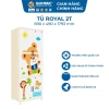 Tủ nhựa Royal QUI PHÚC - Tủ treo quần áo rộng rãi, bền chắc, tiện lợi, an toàn sức khoẻ, tặng móc, giá ưu đãi 1.723.639 VND 7