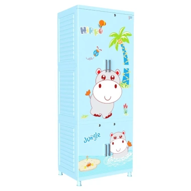 Tủ nhựa Royal QUI PHÚC - Tủ treo quần áo rộng rãi, bền chắc, tiện lợi, an toàn sức khoẻ, tặng móc, giá ưu đãi 1.723.639 VND 8
