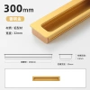 Tủ Quần Áo Hiện Đại Vô Hình Khóa Cửa Nhúng Tay Nắm Rãnh Tay Cầm Ngăn Kéo Tủ Giày Tối Đơn Giản 8