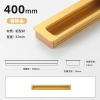 Tủ Quần Áo Hiện Đại Vô Hình Khóa Cửa Nhúng Tay Nắm Rãnh Tay Cầm Ngăn Kéo Tủ Giày Tối Đơn Giản 9
