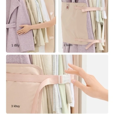 Tủ Quần Áo Nén Bảo Quản Chống Bụi Gập Lại - Túi Vải Đa Năng Giá Ưu Đãi 95.812₫