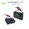 Tụ Quạt 1.5uF 450V - Tụ Khởi Động cho Quạt Máy Bơm & Điều Hòa Linh Kiện Quỳnh Diễn
