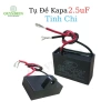 Tụ Quạt 2.5uF 450V - Tụ Khởi Động Dùng Sửa Chữa Thay Thế Cho Quạt Máy Bơm & Điều Hòa Linh Kiện Quỳnh Diễn 11.408 VND
