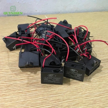 Tụ Quạt 3uF 450V - Tụ Khởi Động Dùng Sửa Chữa Thay Thế Quạt Máy Bơm & Điều Hòa | Quỳnh Diễn 13.6k 3