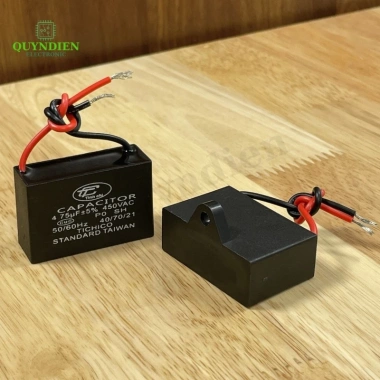 Tụ Quạt 4.75uF 450V - Tụ Khởi Động Sửa Chữa Thay Thế Quạt, Điều Hòa Quỳnh Diễn