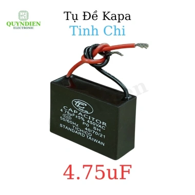 Tụ Quạt 4.75uF 450V - Tụ Khởi Động Sửa Chữa Thay Thế Quạt, Điều Hòa Quỳnh Diễn