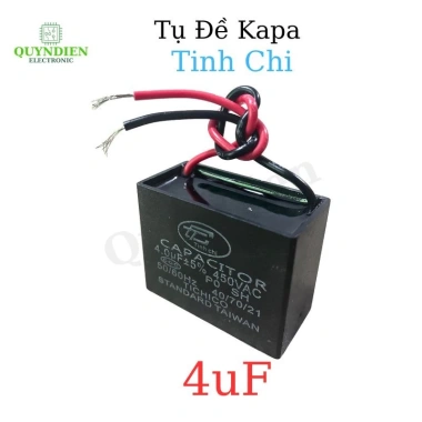 Tụ Quạt 4uF 450V - Tụ Khởi Động Thay Thế Cho Quạt Máy Bơm & Điều Hoà Quỳnh Diễn 7