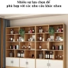 Tủ rượu phòng khách Decoman D80 kệ vang và sách đa ngăn, hiện đại, 1.654.000 VND 3