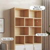 Tủ rượu phòng khách Decoman D80 kệ vang và sách đa ngăn, hiện đại, 1.654.000 VND 4