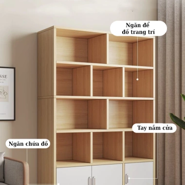 Tủ rượu phòng khách Decoman D80 kệ vang và sách đa ngăn, hiện đại, 1.654.000 VND 4 Tủ rượu phòng khách Decoman D80 kệ vang và sách đa ngăn, hiện đại, 1.654.000 VND 4