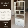 Tủ sách gỗ chữ U B68 - Nhiều tầng, ngăn chống mối mọt, giá sách MDF, giảm 360k 7