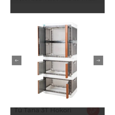 Tủ TANA 3 Tầng Hokori - Thiết Kế Gọn Gàng, Giá Ưu Đãi 1.45 Triệu (Giảm 20%) 6