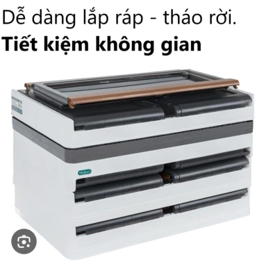 Tủ TANA 3 Tầng Hokori - Thiết Kế Gọn Gàng, Giá Ưu Đãi 1.45 Triệu (Giảm 20%) 7