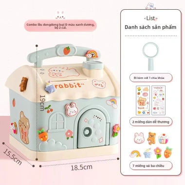 Tủ Tiết Kiệm Trẻ 3-8 tuổi Đẹp INS An Toàn QCVN 3:2.019 Quà Tết 2.025 - Shopee Preferred 92k 3