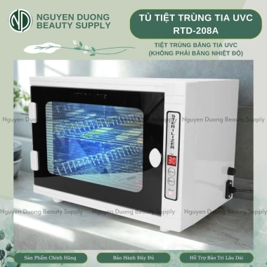 Tủ Tiệt Trùng Đa Năng RTD 208A - Công Nghệ UVC LED, Sấy UV 608, Giá 600.000₫