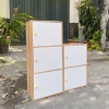 Tủ tổ ong đa tầng gỗ MDF A66 - Kệ sách, ngăn đa năng, hiện đại, chỉ 168.000₫ 5