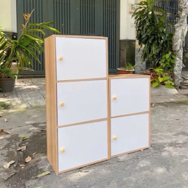 Tủ tổ ong đa tầng gỗ MDF A66 - Kệ sách, ngăn đa năng, hiện đại, chỉ 168.000₫ 5 Tủ tổ ong đa tầng gỗ MDF A66 - Kệ sách, ngăn đa năng, hiện đại, chỉ 168.000₫ 5