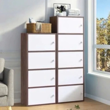 Tủ tổ ong đa tầng gỗ MDF A66 - Kệ sách, ngăn đa năng, hiện đại, chỉ 168.000₫