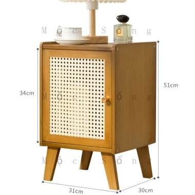Tủ Tre Đầu Giường Thông Gió, Cửa ABS - Lưu Trữ Đa Năng, Tiết Kiệm Diện Tích 8 Tủ Tre Đầu Giường Thông Gió, Cửa ABS - Lưu Trữ Đa Năng, Tiết Kiệm Diện Tích 8