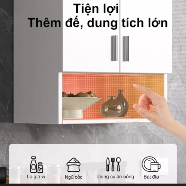 Tủ treo tường đa năng kệ bếp và phòng tắm - Tiết kiệm không gian, giá 229.000đ