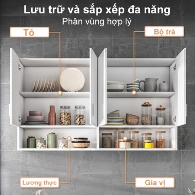 Tủ treo tường đa năng kệ bếp và phòng tắm - Tiết kiệm không gian, giá 229.000đ 5 Tủ treo tường đa năng kệ bếp và phòng tắm - Tiết kiệm không gian, giá 229.000đ 5